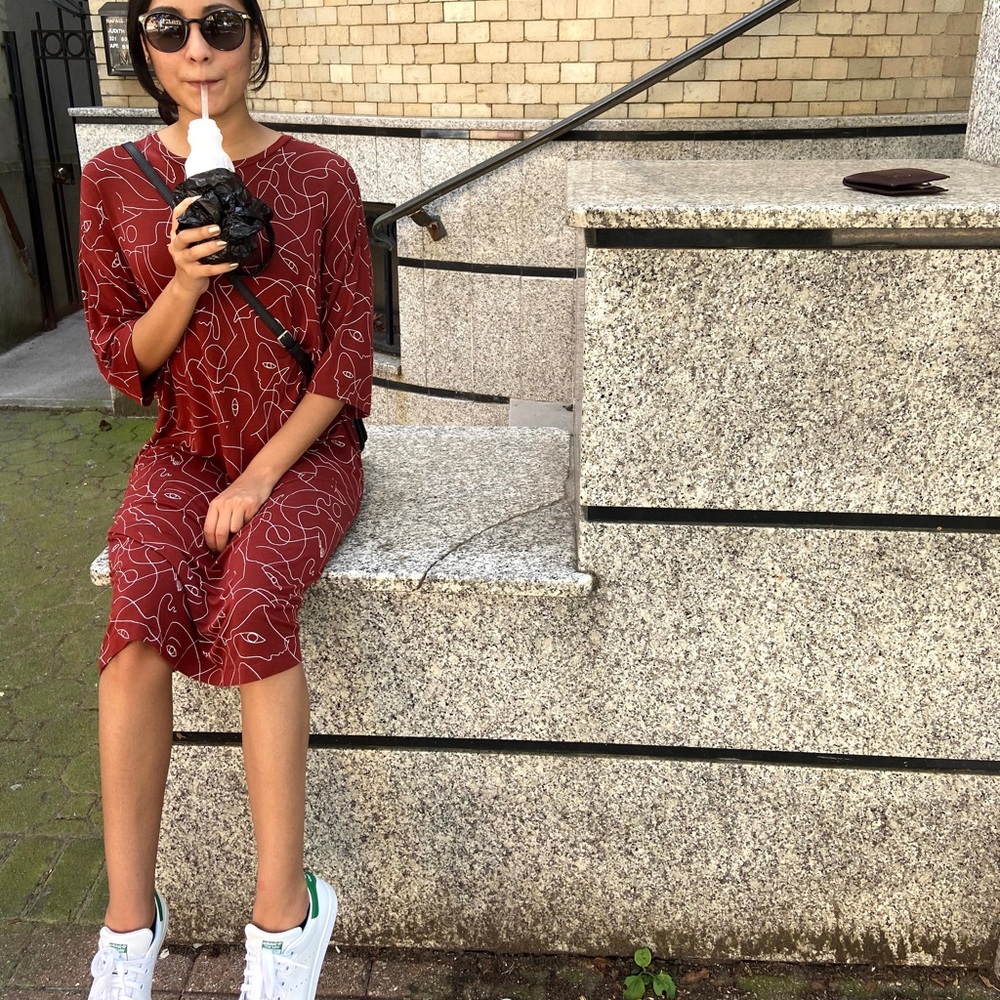 Monki Long Dress
